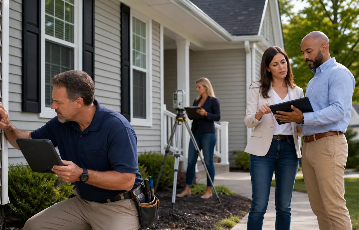 A real-estate professional coordinating inspection, appraisal, and closing milestones.