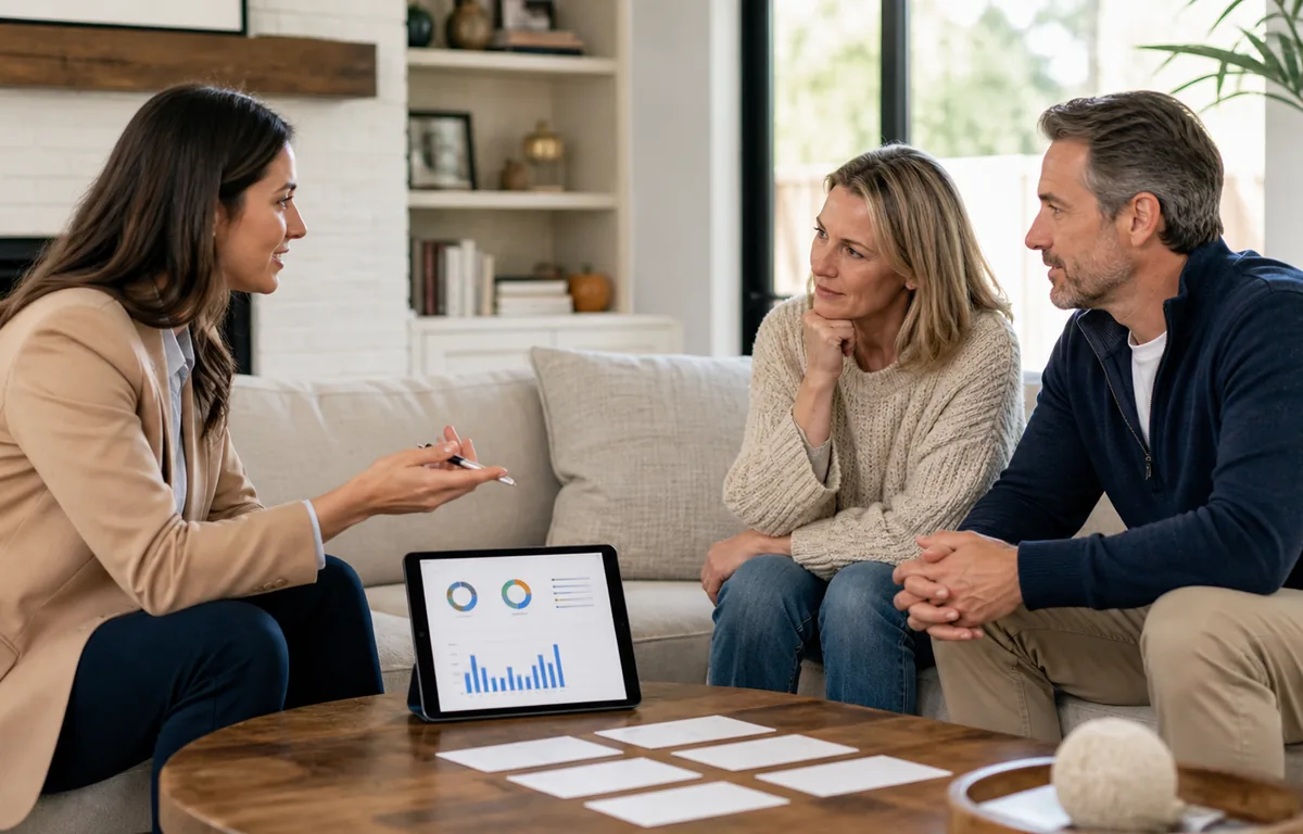 A listing professional preparing a showing-feedback update for a seller.