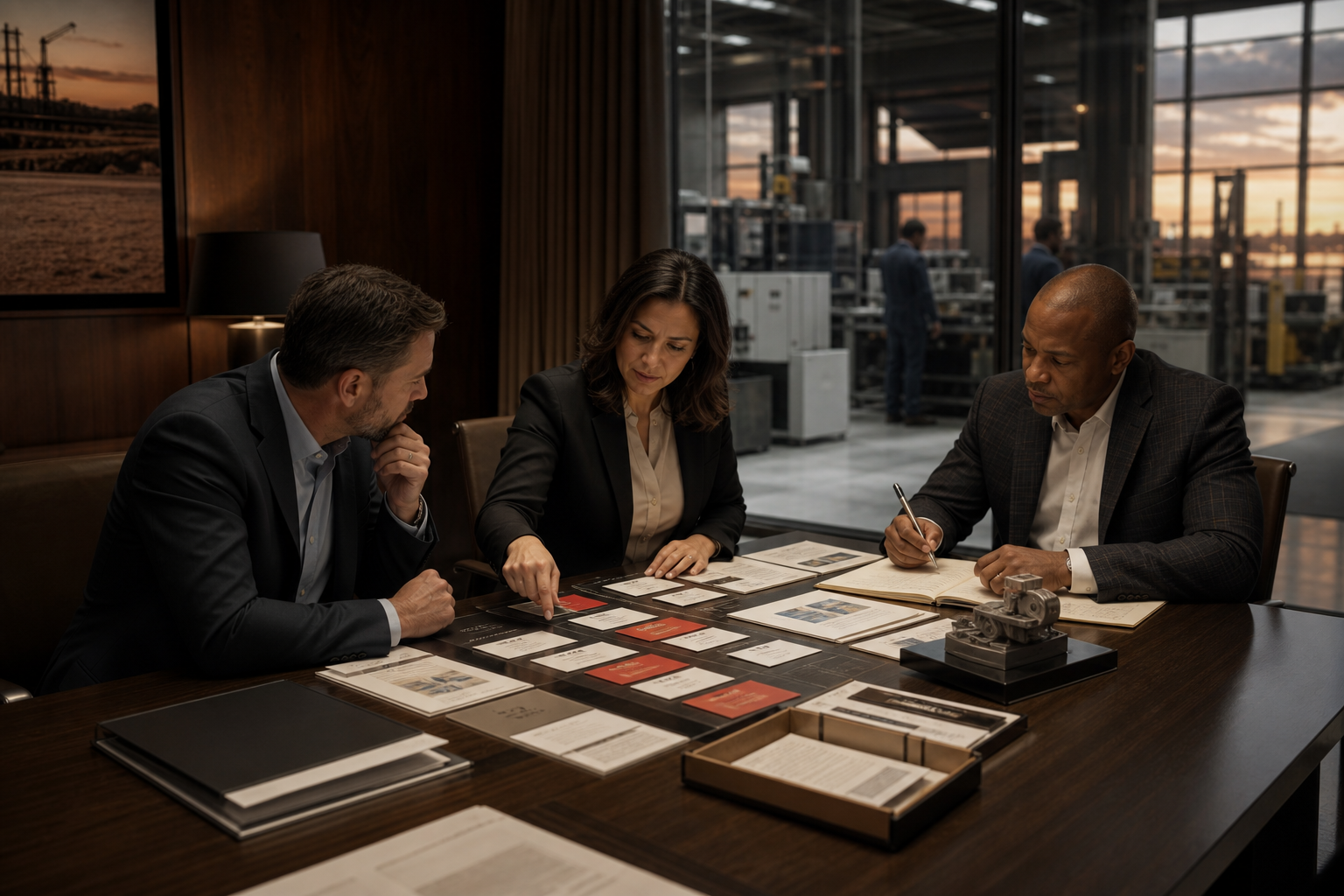 Kyle decision-makers reviewing revenue results before expanding an AI system