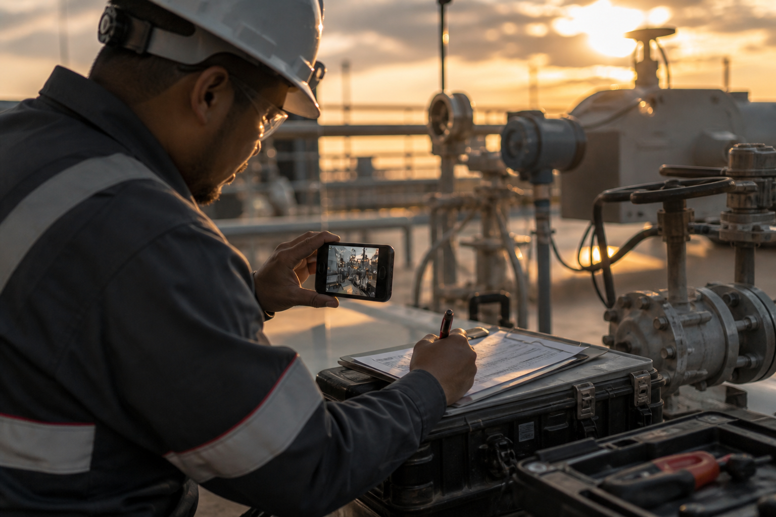 SynHy AI Development For Pearland Field Evidence workflow for energy organizations in Pearland, Texas